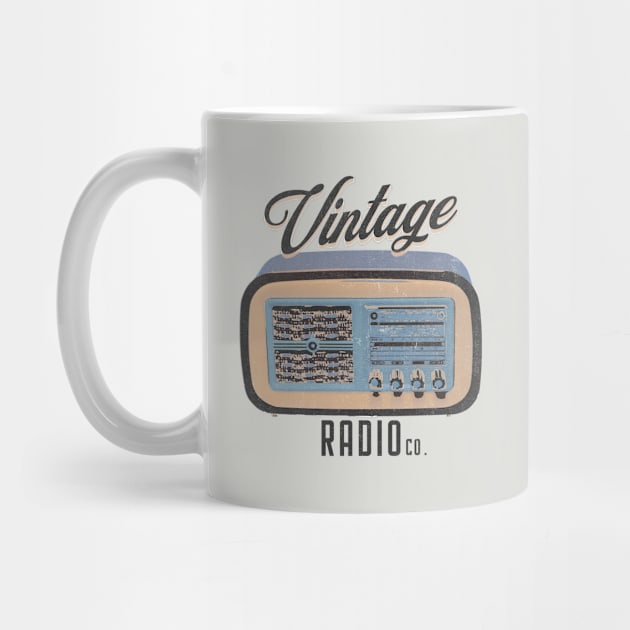 Vintage Radio by Off the Page